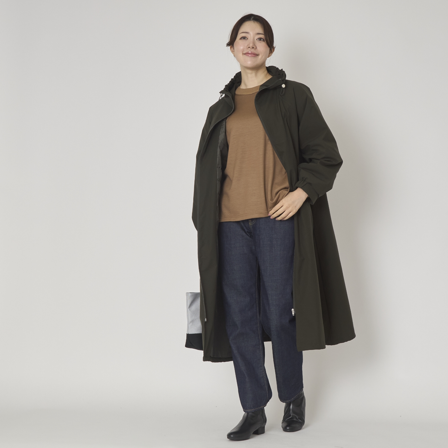 sohi/ウォッシャブルウール天竺プルオーバー